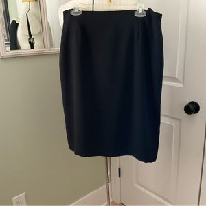 NYGARD COLLECTION, BLACK SKIRT, SIZE: 14